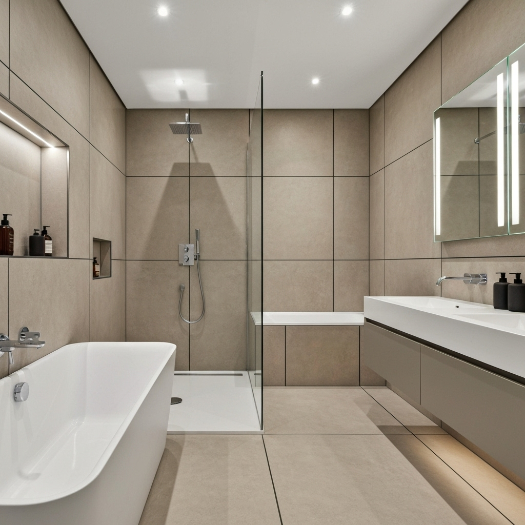 Modernes Badezimmer